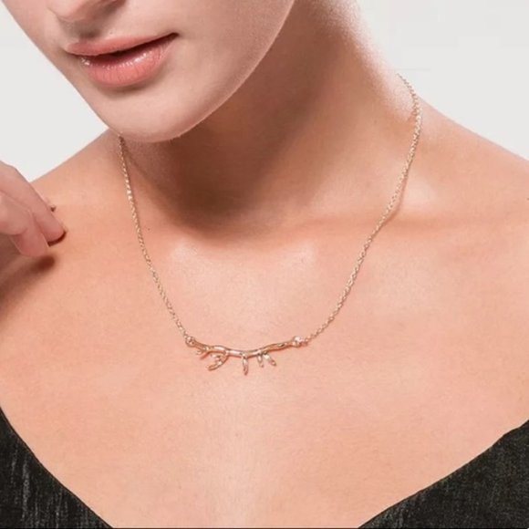 Delicate Antler Necklace - Picture 1 of 5